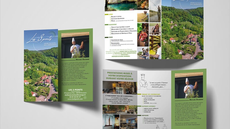 Brochure personnalisée