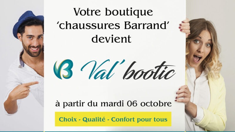 Flyer ouverture boutique chaussure